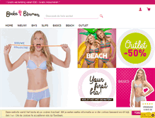 Tablet Screenshot of boobs-bloomers.nl